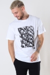 ONLY & SONS ONSHECTOR REG PHOTOPRINT SS TEE Bright White