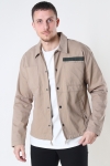 ONLY & SONS ONSJACKSON LIFE COTTON OVERSHIRT JKT Chinchilla