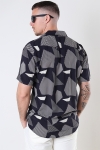 Kronstadt Cuba geometry S/S shirt Black