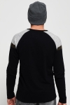 Superdry O L Eng'D Sleeve Baseball T-skjorte Black
