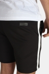 Just Junkies Alfred Track Shorts Black/Off White