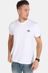 Alpha Industries Basic T-skjorte Small White