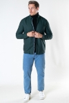 Kronstadt Johan Herringbone flannel shirt Bottle Green