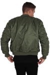 Alpha Industries  MA-1 VF NASA Bomber Jakke Sage Green