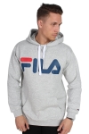 Fila Classic Logo Hoodie Light Grey Melange