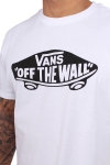 Vans Off The Wall T-skjorte White/Black