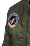 Alpha Industries  MA-1 VF NASA Bomber Jakke Sage Green