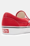 Vans Classic Slip-ON Sneakers Checker Flame Racing Red