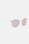 Fashion 1384 Solbriller Matt Transparent Clear Lens w/Blue Mirror