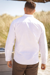 Selected Slim Sun Linen Shirt LS White