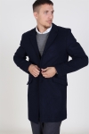 Only & Sons Julian Solid Wool Ullfrakk Night Sky