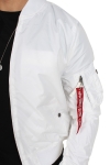 Alpha Industries MA-1 TT Bomber Jakke White