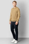 Clean Cut Copenhagen Otis XO Cotton Polo L/S Sand Melange