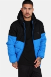 Klokkeban Classics TB2425 Hooded 2-Tone Puffer Jakke Bright Blue/Black