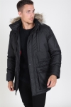 Solid Decker Parka Jakke Black