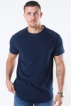 Jack & Jones Curved Tee Navy Blazer