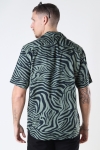 ONLY & SONS ONSZEBRA LIFE SS AOP REG SHIRT Hedge Green