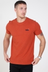 Superdry Vintage Embroidery T-skjorte Sierra Orange Marl