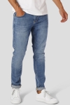 Clean Cut Copenhagen David Slim Stretch Jeans Mid Blue Denim