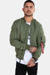 Alpha Industries MA-1 TT Jakke Sage-Green