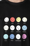 Clean Cut Copenhagen Emoji t-shirt Black