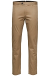 Selected Slim Carlo Pants Sepia Tint