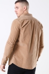 Kronstadt Johan Soft CordKlokkeoy Overshirt Khaki