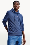 TOMMY JEANS TJM STRAIGHT LOGO HOODIE Twilight Navy