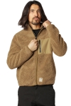 Fat Moose Hugh Fleece Jacket Light Brown