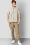 Clean Cut Copenhagen Bowling Jason Shirt SS Ecru/Sand