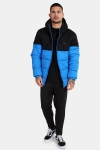 Klokkeban Classics TB2425 Hooded 2-Tone Puffer Jakke Bright Blue/Black