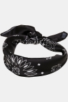 Urban Classics Satin Bandana 2-Pack Black/Olive