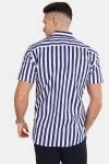 Kronstadt Cuba S/S Gr.78 Skjorte White/Dark Blue