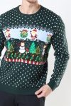 Only & Sons Xmas 7 Funny Top Strikke Pine Grove