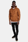 Urban Classics Imitation Suede  Hoddie Toffee