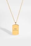 Northern Legacy Vegvisir Tag Halskjede Guld