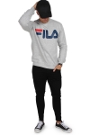 Fila Classic Logo Genser Light Grey