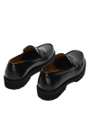 Selected Hugo Leather Plain Penny Loafer Black