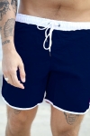 Urban Classics Retro Badebukse Navy/white