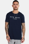 Lindbergh New York T-skjorte Navy