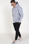 Jack & Jones Soft Genser Hood Light Grey Melange