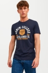 Jack & Jones JJELOGO TEE SS O-NECK 2 COL SS23 SN Sky Captain