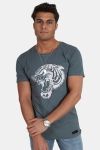 Just Junkies Tiger T-skjorte Lead