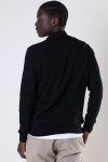 Kronstadt Toke Cashmere half zip sweater Black