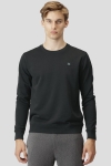 Clean Cut Copenhagen Basic Organic Crewneck Black