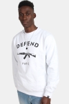 Defend Paris Paris Crew Genser Crewneck White 