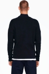 ONLY & SONS PHIL COTTON HALF ZIP KNIT Dark Navy