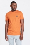 Les Deux Orange/Charcoal Piece T-Shirt