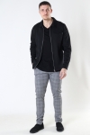 Jack & Jones JPRBLAPHIL SWEAT JACKET SN Black SLIM FIT - SOLID