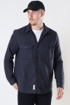 ONLY & SONS MILO LS SOLID OVERSHIRT Dark Navy